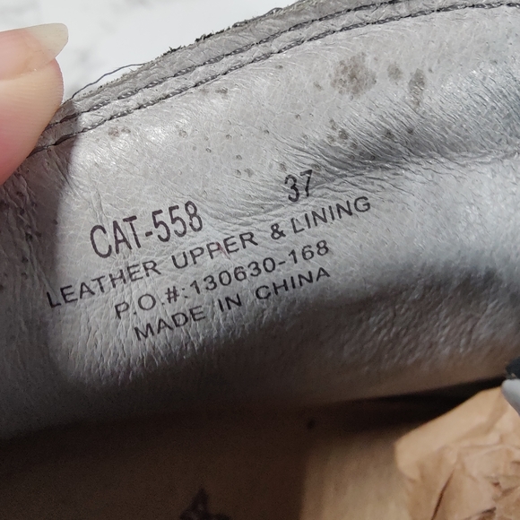 Alegria Caiti Desert Black Ankle Boots Size 37 - Picture 8 of 9